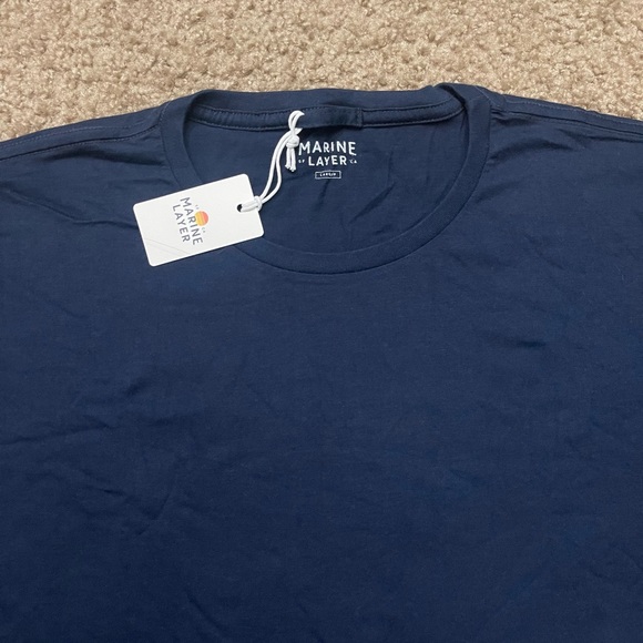 Marine Layer Signature Crew Tee - Picture 3 of 7